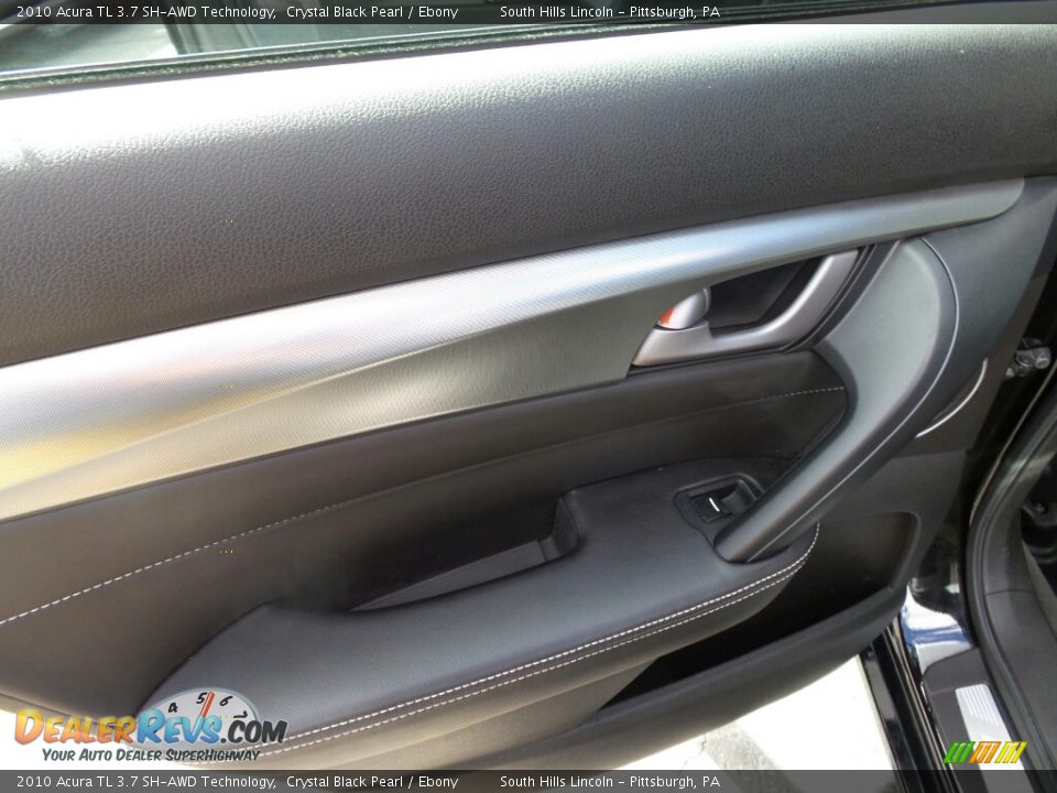 2010 Acura TL 3.7 SH-AWD Technology Crystal Black Pearl / Ebony Photo #16