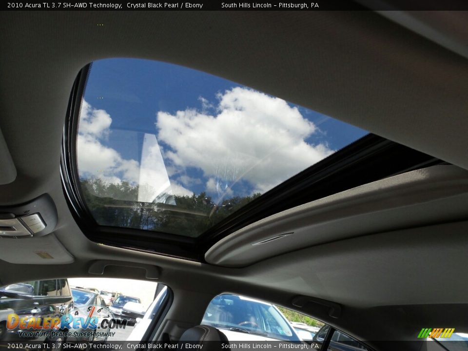 2010 Acura TL 3.7 SH-AWD Technology Crystal Black Pearl / Ebony Photo #19