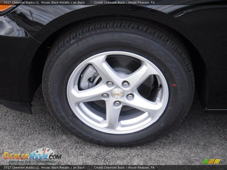 2017 Chevrolet Malibu LS Mosaic Black Metallic / Jet Black Photo #3