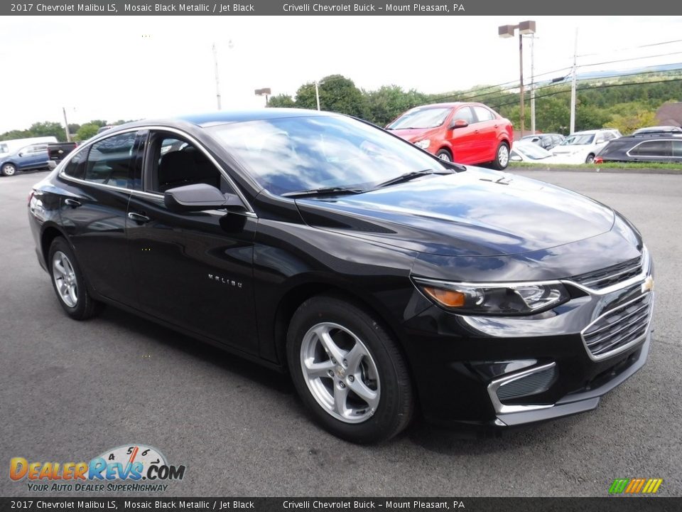 2017 Chevrolet Malibu LS Mosaic Black Metallic / Jet Black Photo #5