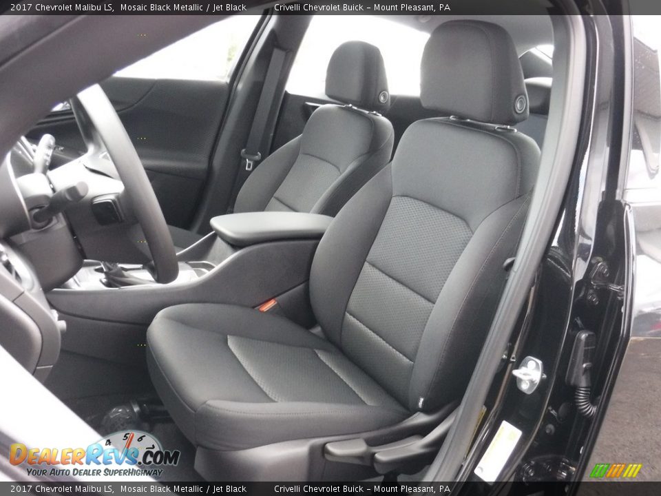 2017 Chevrolet Malibu LS Mosaic Black Metallic / Jet Black Photo #10