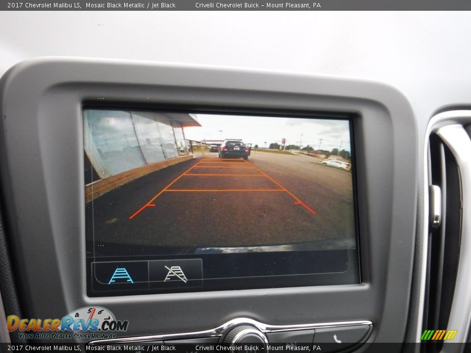 2017 Chevrolet Malibu LS Mosaic Black Metallic / Jet Black Photo #12
