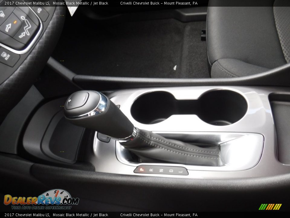 2017 Chevrolet Malibu LS Mosaic Black Metallic / Jet Black Photo #14