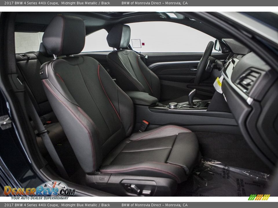 Black Interior - 2017 BMW 4 Series 440i Coupe Photo #2
