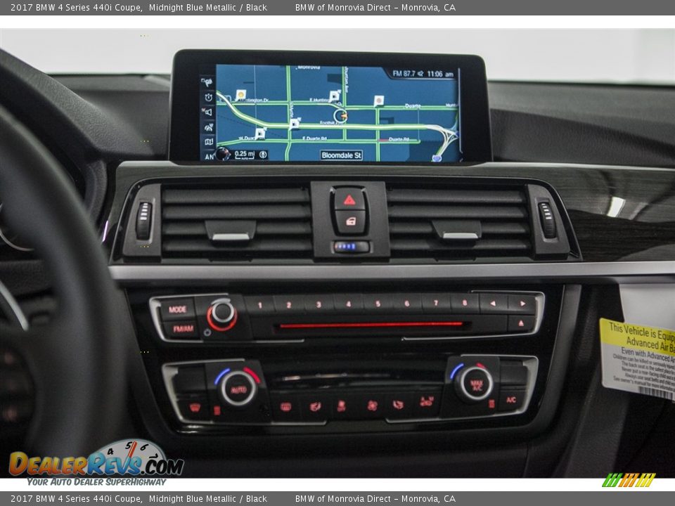 Controls of 2017 BMW 4 Series 440i Coupe Photo #5