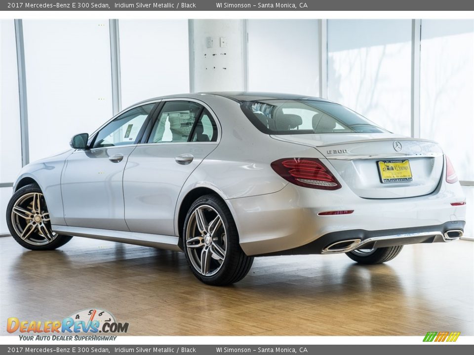 2017 Mercedes-Benz E 300 Sedan Iridium Silver Metallic / Black Photo #3