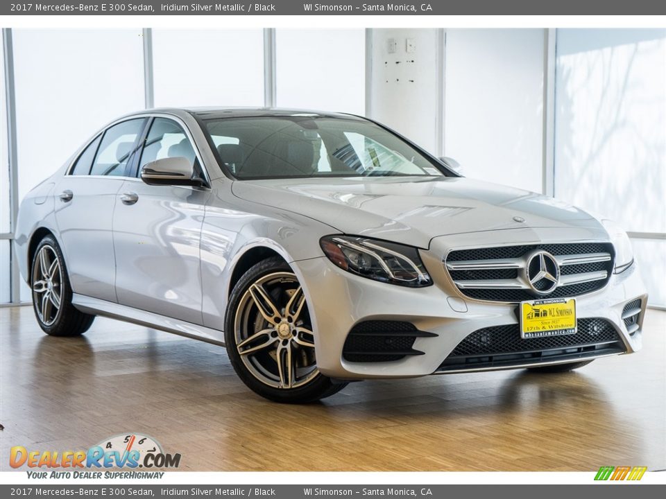 2017 Mercedes-Benz E 300 Sedan Iridium Silver Metallic / Black Photo #12