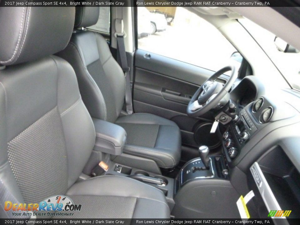 Front Seat of 2017 Jeep Compass Sport SE 4x4 Photo #9
