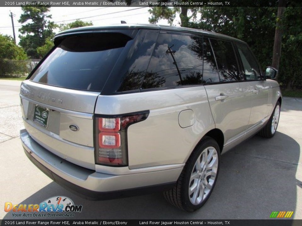 2016 Land Rover Range Rover HSE Aruba Metallic / Ebony/Ebony Photo #7