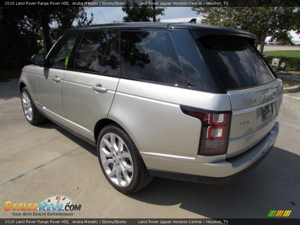 2016 Land Rover Range Rover HSE Aruba Metallic / Ebony/Ebony Photo #9
