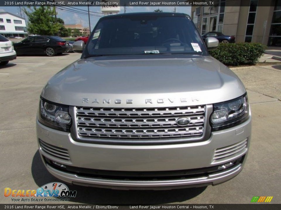 2016 Land Rover Range Rover HSE Aruba Metallic / Ebony/Ebony Photo #12