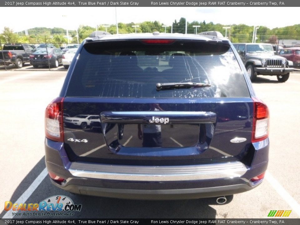 2017 Jeep Compass High Altitude 4x4 True Blue Pearl / Dark Slate Gray Photo #6