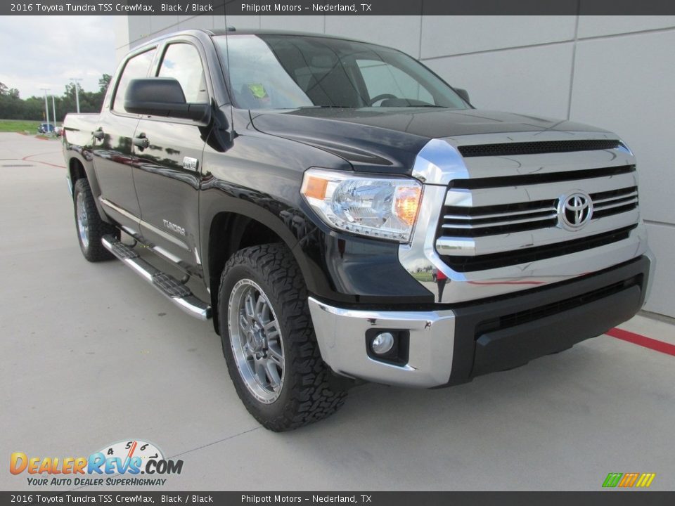 2016 Toyota Tundra TSS CrewMax Black / Black Photo #1