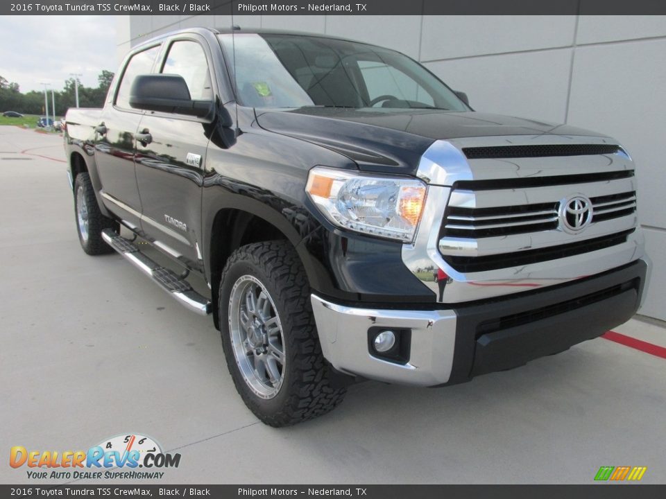 2016 Toyota Tundra TSS CrewMax Black / Black Photo #2