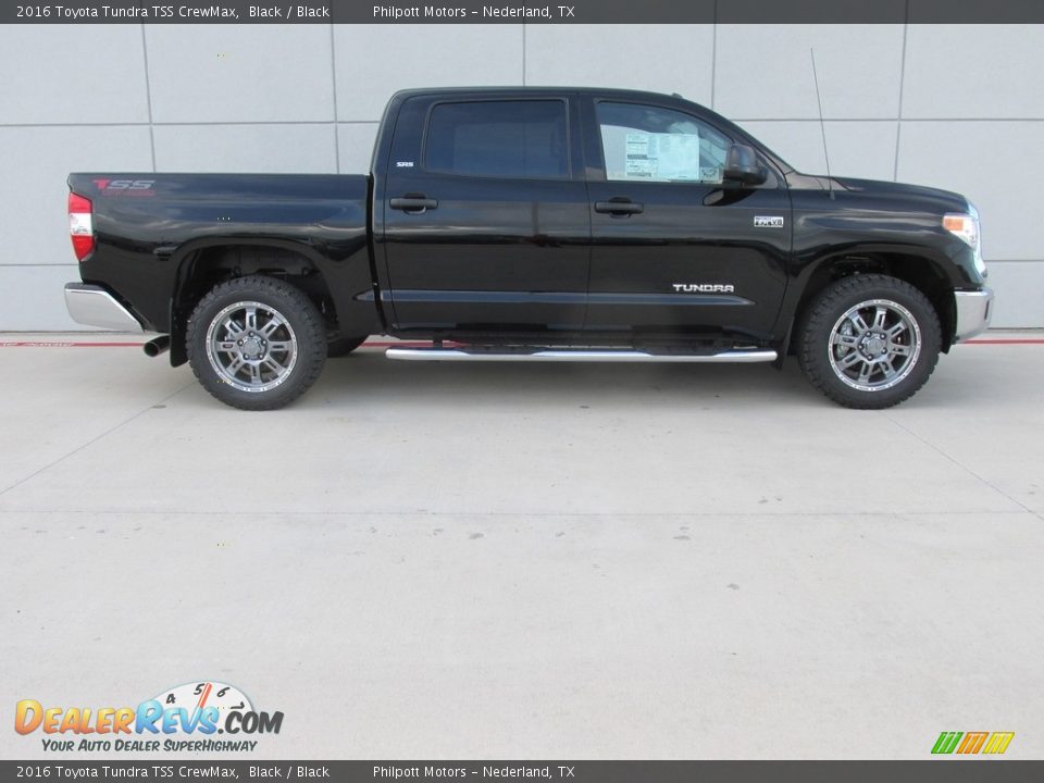 2016 Toyota Tundra TSS CrewMax Black / Black Photo #3
