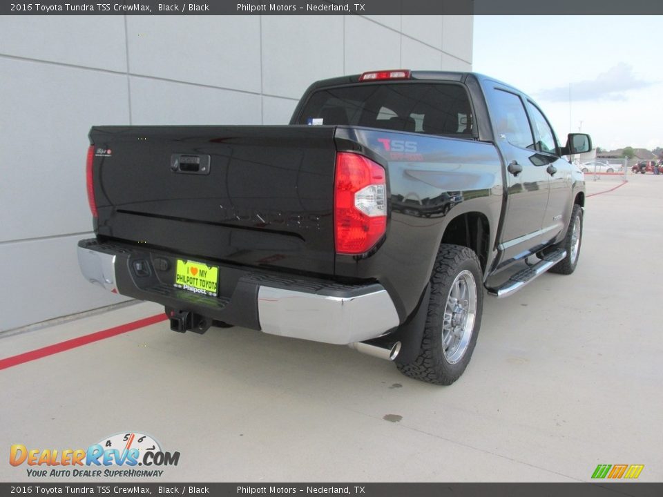 2016 Toyota Tundra TSS CrewMax Black / Black Photo #4