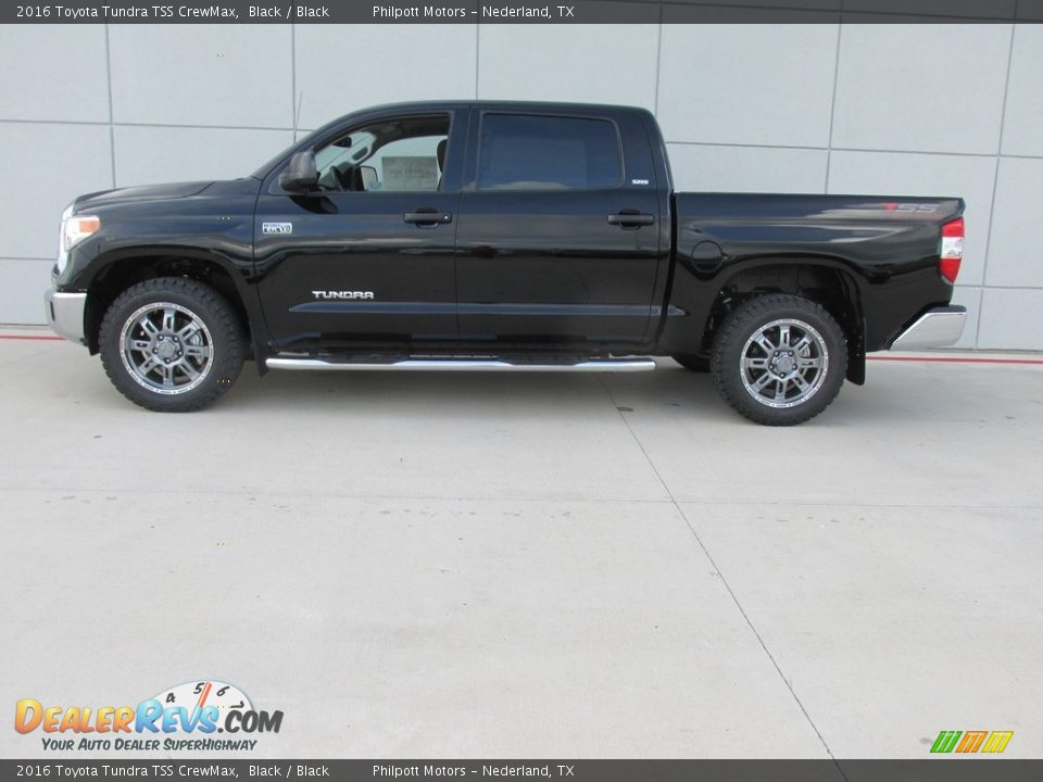 2016 Toyota Tundra TSS CrewMax Black / Black Photo #6