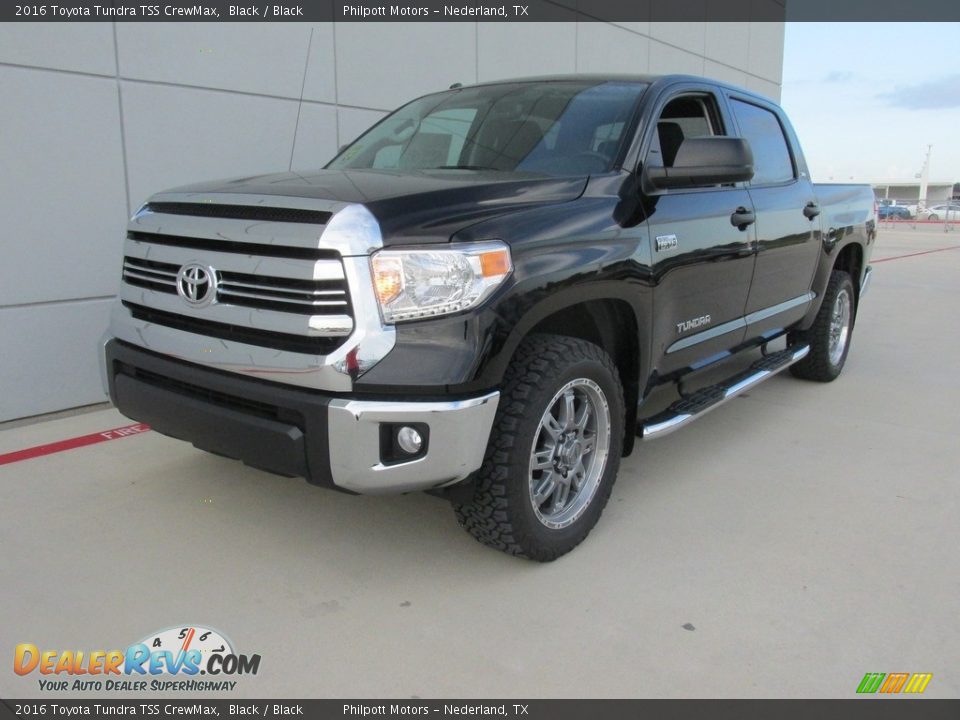 2016 Toyota Tundra TSS CrewMax Black / Black Photo #7