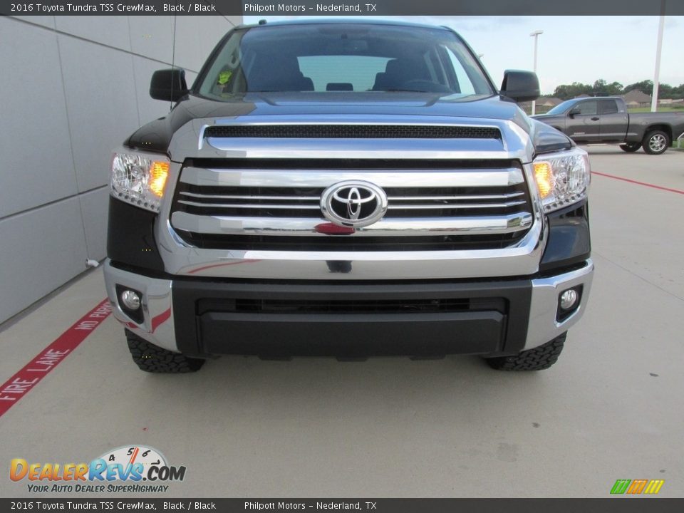 2016 Toyota Tundra TSS CrewMax Black / Black Photo #8