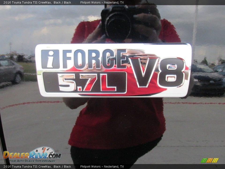 2016 Toyota Tundra TSS CrewMax Black / Black Photo #14