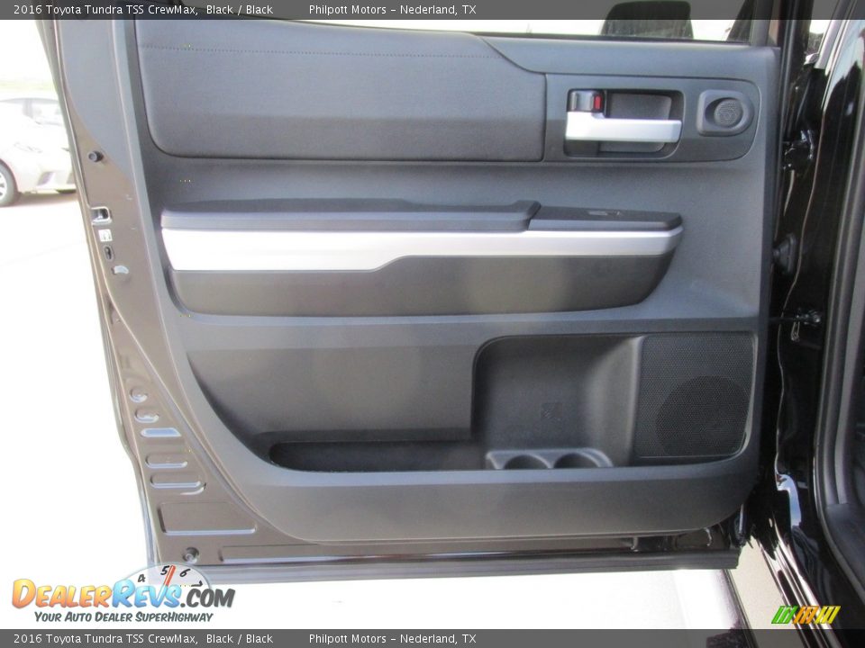 2016 Toyota Tundra TSS CrewMax Black / Black Photo #19