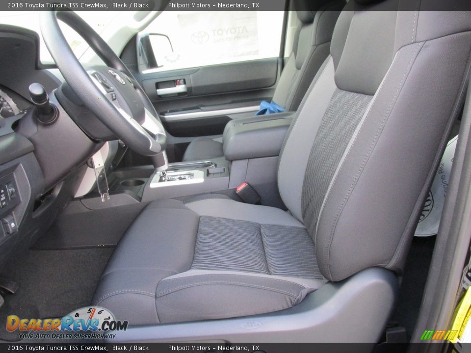 2016 Toyota Tundra TSS CrewMax Black / Black Photo #23