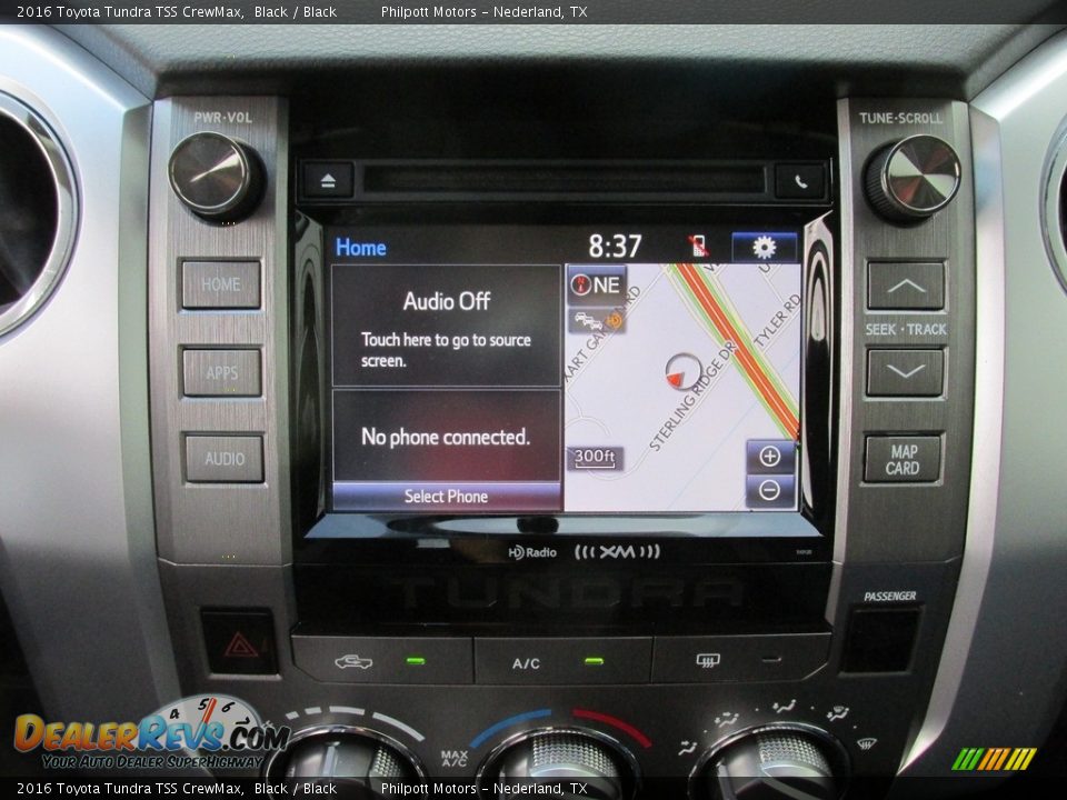2016 Toyota Tundra TSS CrewMax Black / Black Photo #28