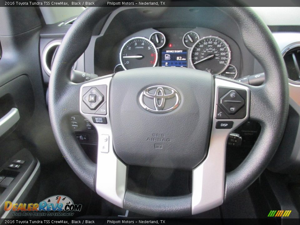 2016 Toyota Tundra TSS CrewMax Black / Black Photo #31