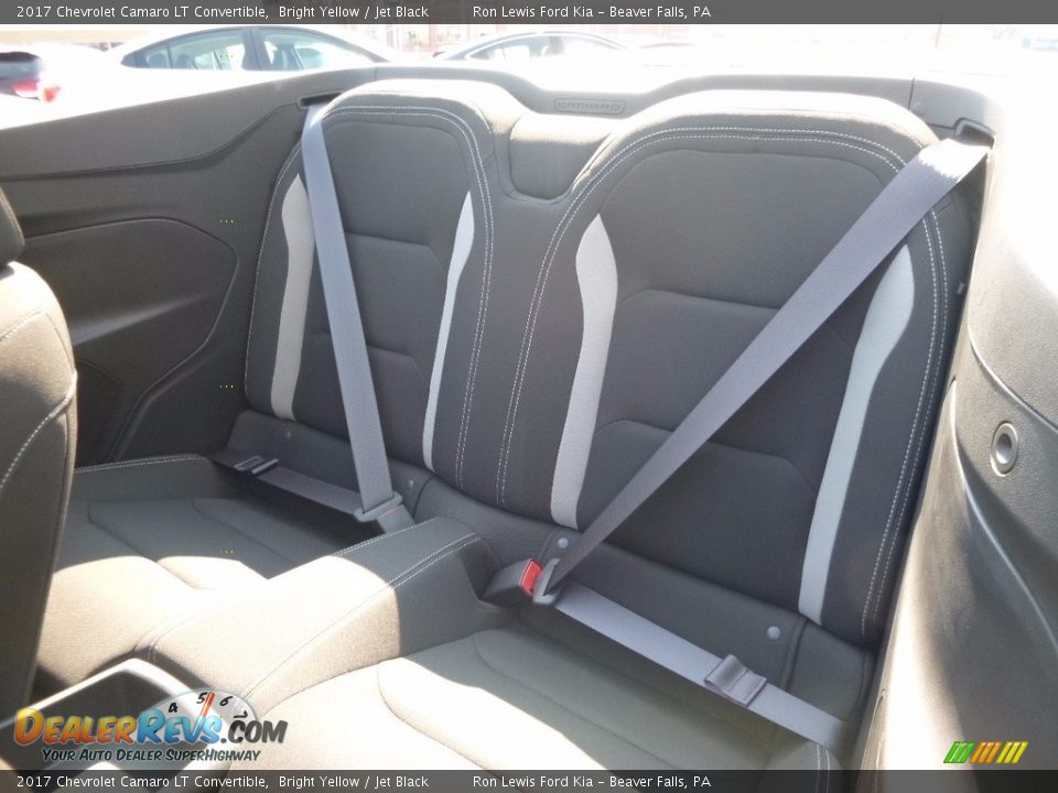 Rear Seat of 2017 Chevrolet Camaro LT Convertible Photo #11