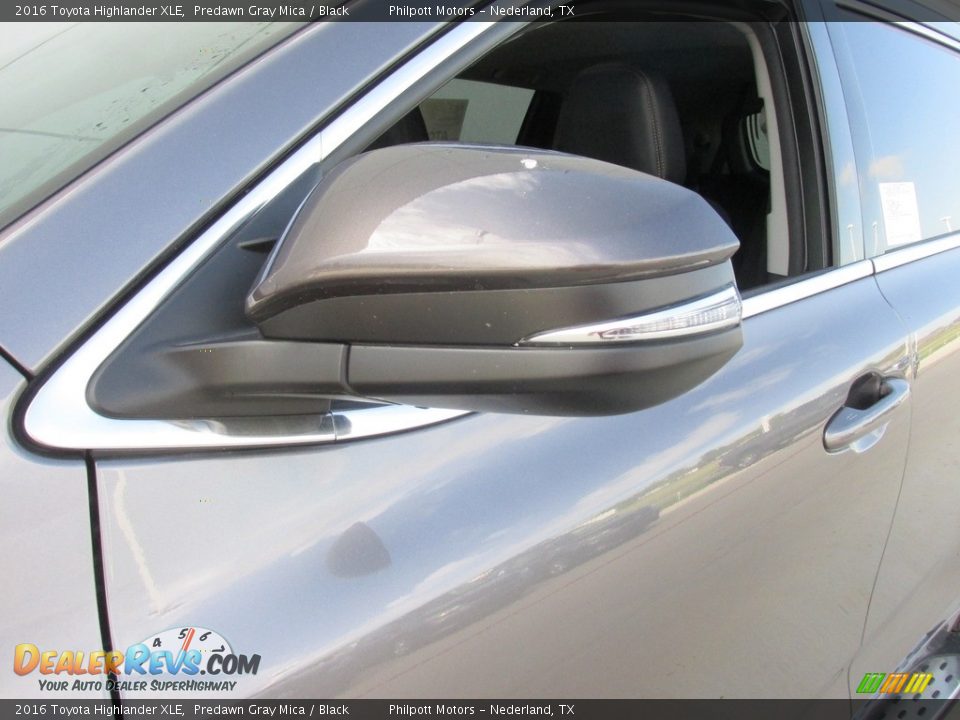 2016 Toyota Highlander XLE Predawn Gray Mica / Black Photo #13