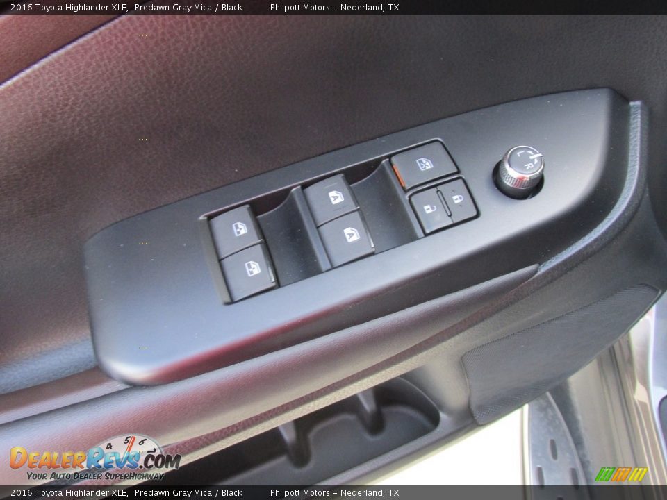2016 Toyota Highlander XLE Predawn Gray Mica / Black Photo #22