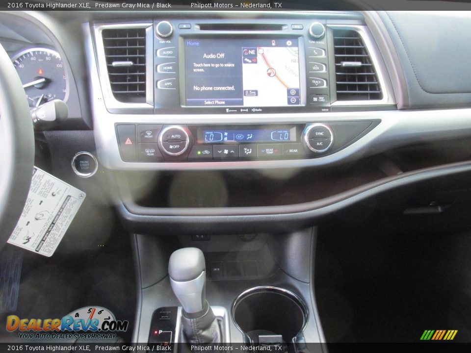 2016 Toyota Highlander XLE Predawn Gray Mica / Black Photo #27