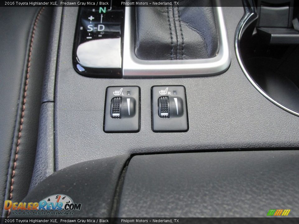 2016 Toyota Highlander XLE Predawn Gray Mica / Black Photo #31
