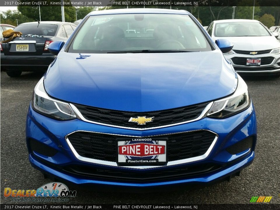 2017 Chevrolet Cruze LT Kinetic Blue Metallic / Jet Black Photo #2