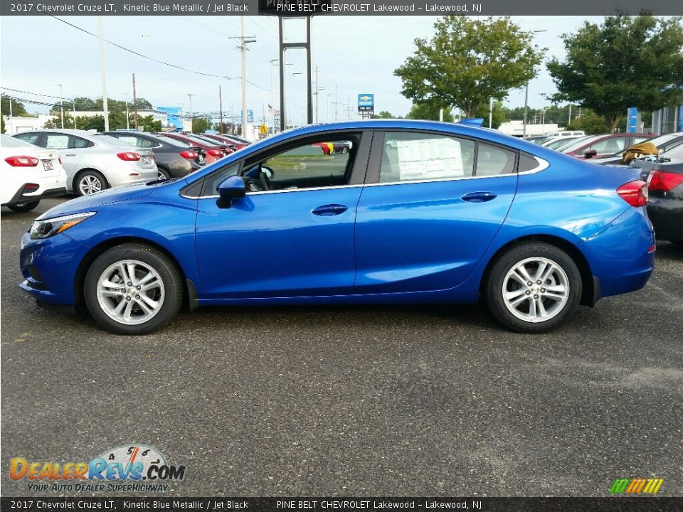 Kinetic Blue Metallic 2017 Chevrolet Cruze LT Photo #3