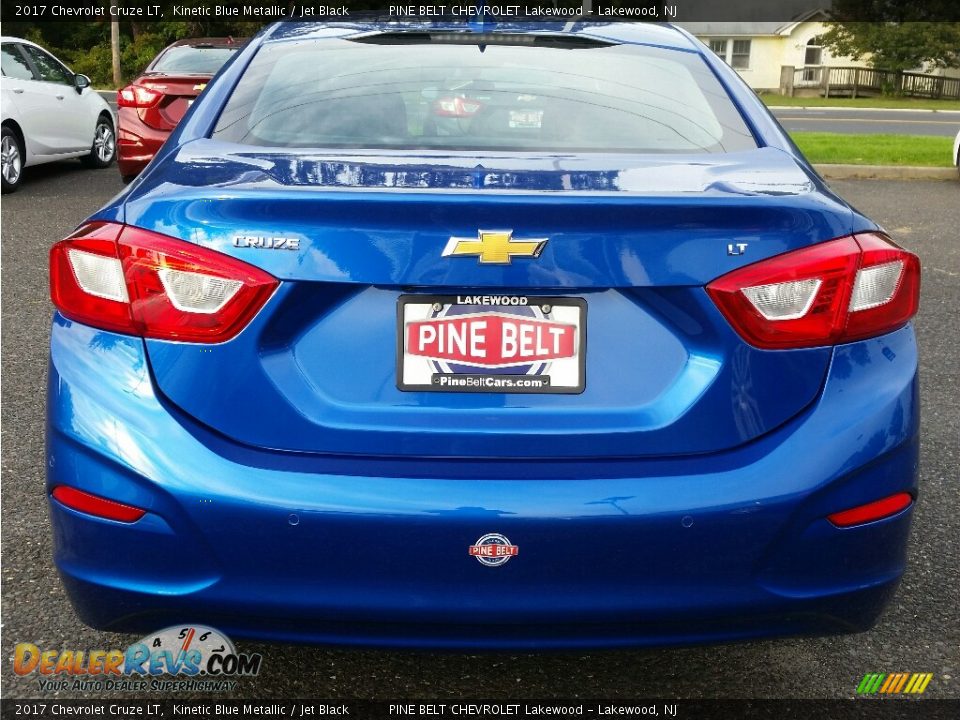 2017 Chevrolet Cruze LT Kinetic Blue Metallic / Jet Black Photo #5