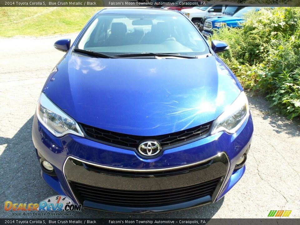 2014 Toyota Corolla S Blue Crush Metallic / Black Photo #6