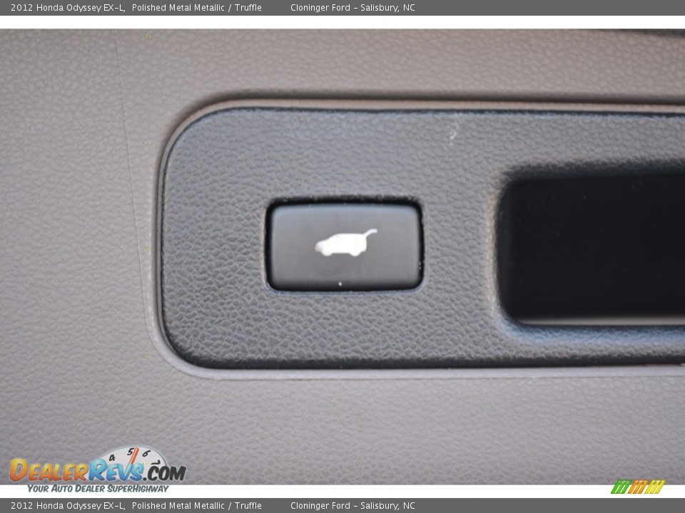 2012 Honda Odyssey EX-L Polished Metal Metallic / Truffle Photo #15
