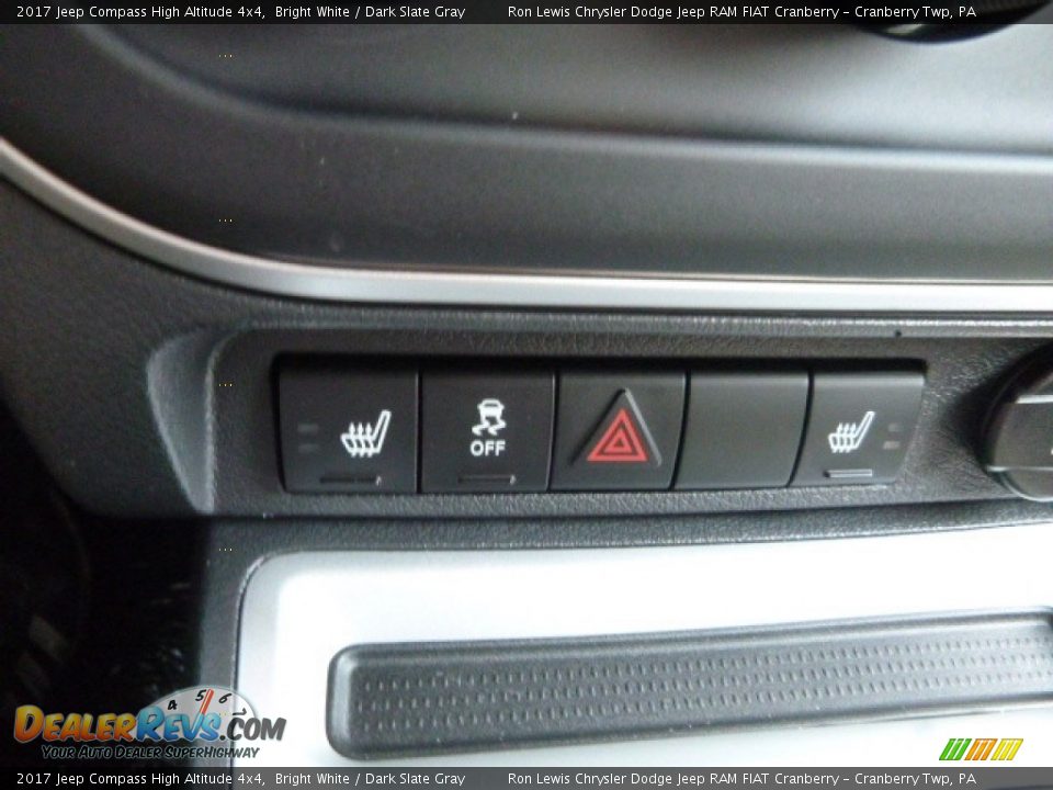 Controls of 2017 Jeep Compass High Altitude 4x4 Photo #18