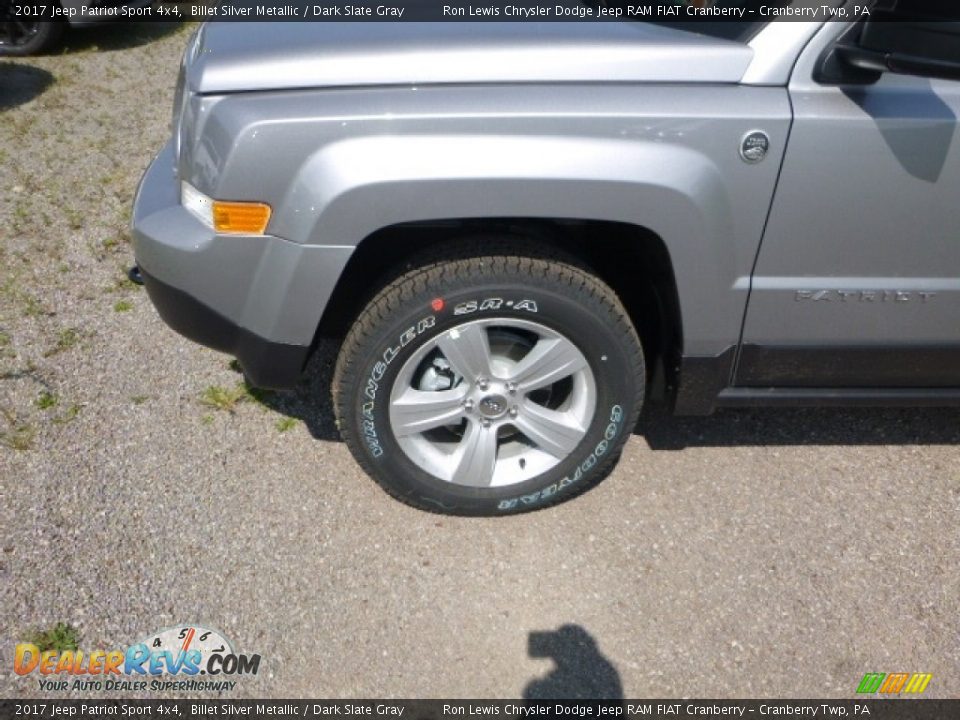 2017 Jeep Patriot Sport 4x4 Billet Silver Metallic / Dark Slate Gray Photo #2