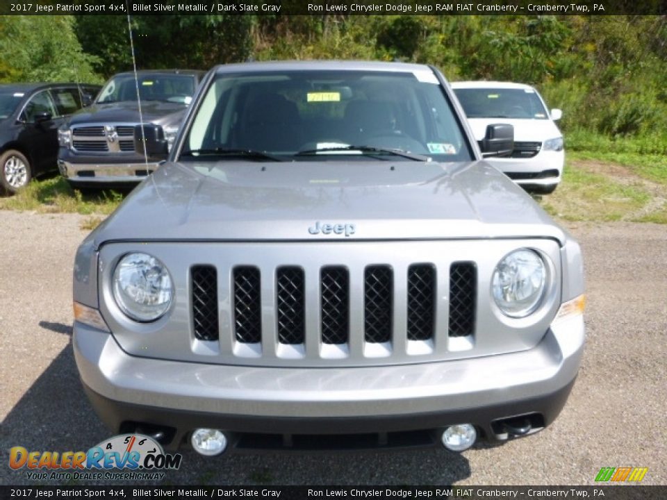 2017 Jeep Patriot Sport 4x4 Billet Silver Metallic / Dark Slate Gray Photo #12