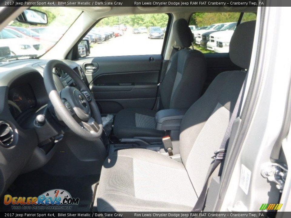 2017 Jeep Patriot Sport 4x4 Billet Silver Metallic / Dark Slate Gray Photo #13
