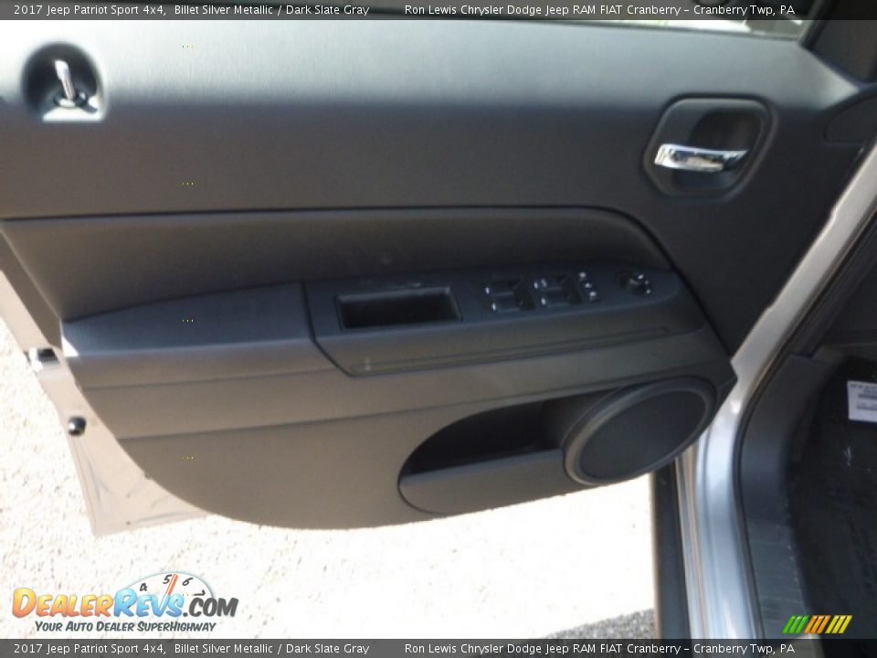 2017 Jeep Patriot Sport 4x4 Billet Silver Metallic / Dark Slate Gray Photo #14