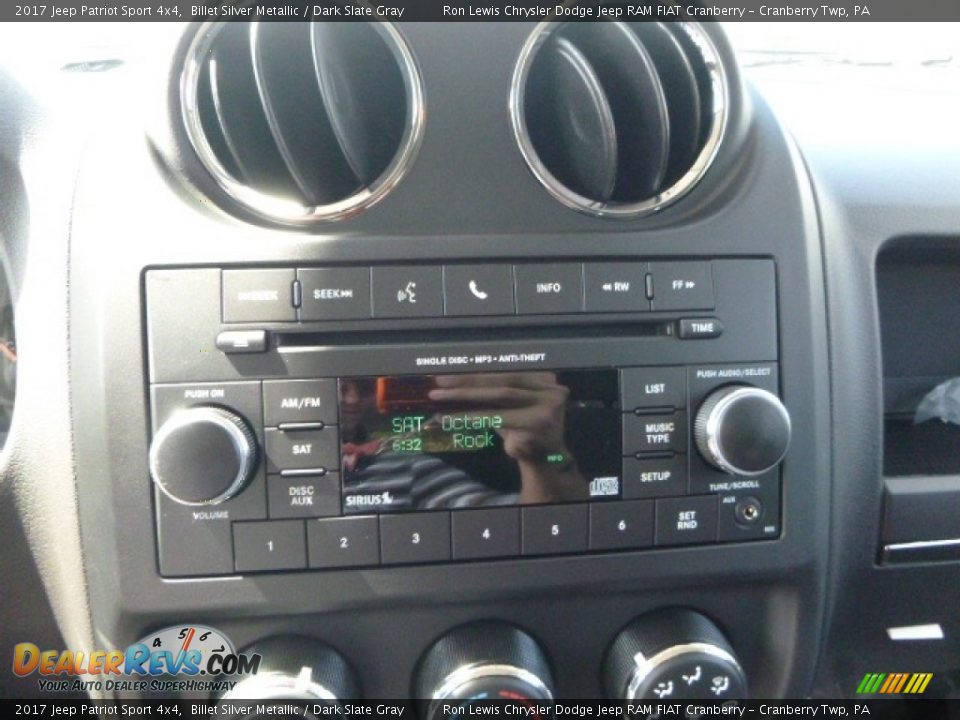 2017 Jeep Patriot Sport 4x4 Billet Silver Metallic / Dark Slate Gray Photo #16
