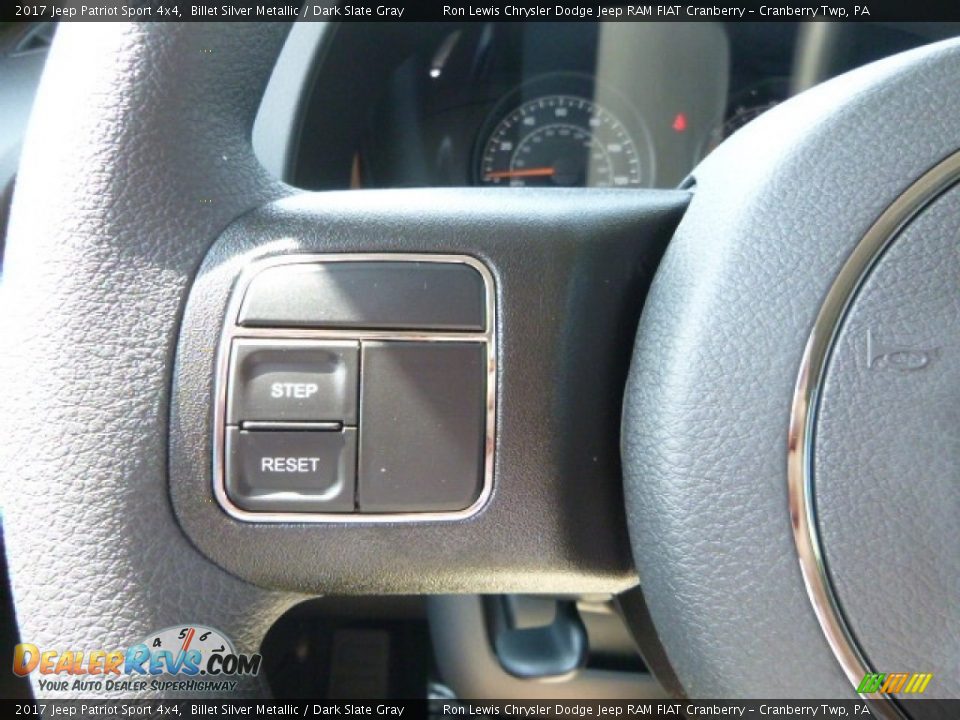 2017 Jeep Patriot Sport 4x4 Billet Silver Metallic / Dark Slate Gray Photo #19