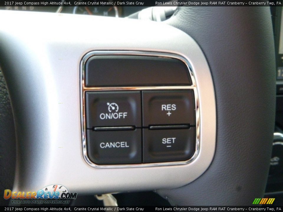 Controls of 2017 Jeep Compass High Altitude 4x4 Photo #20