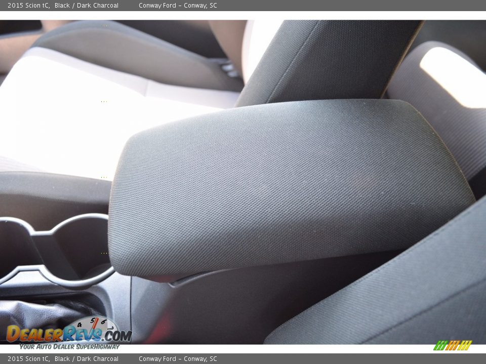 2015 Scion tC Black / Dark Charcoal Photo #21