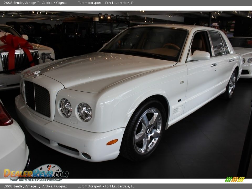 2008 Bentley Arnage T Arctica / Cognac Photo #1