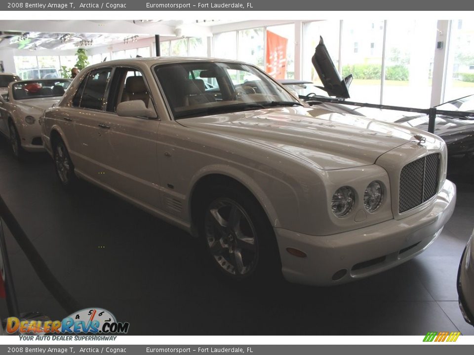 2008 Bentley Arnage T Arctica / Cognac Photo #2