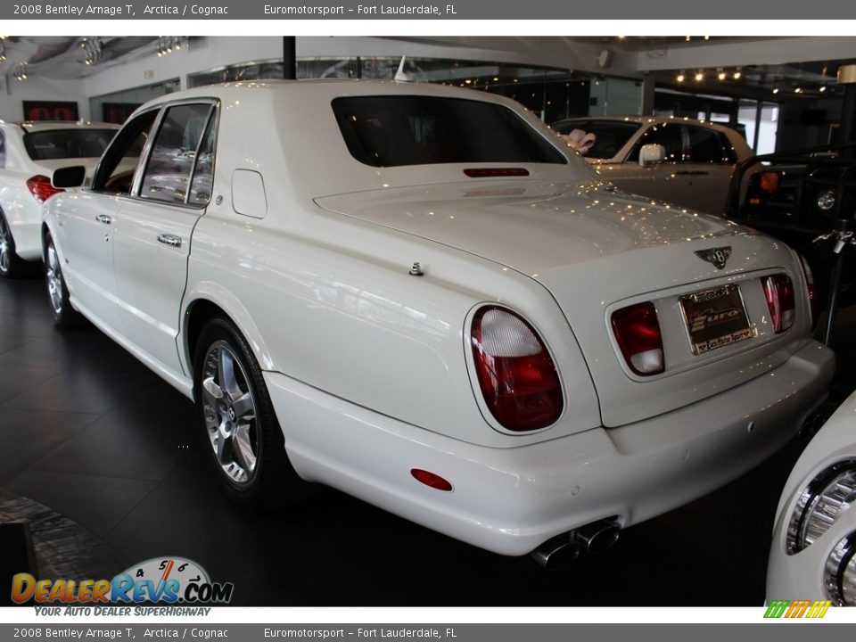 2008 Bentley Arnage T Arctica / Cognac Photo #3